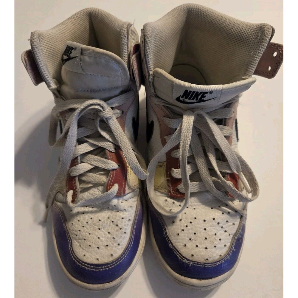 Nike Women's Dunk High Multi-color Summit White Size 6 Pre Owned Sneakers